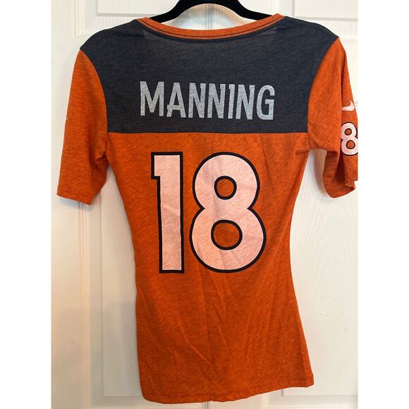 Denver Broncos Manning v-neck fitted tee, Size xs - Picture 5 of 6